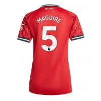 Camiseta Manchester United Harry Maguire #5 Primera Equipación para mujer 2025-26 manga corta